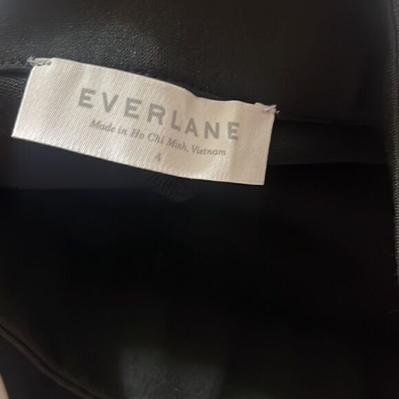 EVERLANE The Stretch Ponte Crop Pant Black 4 - Picture 7 of 8